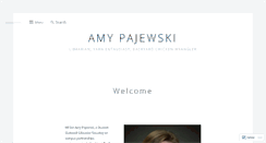 Desktop Screenshot of amypajewski.com